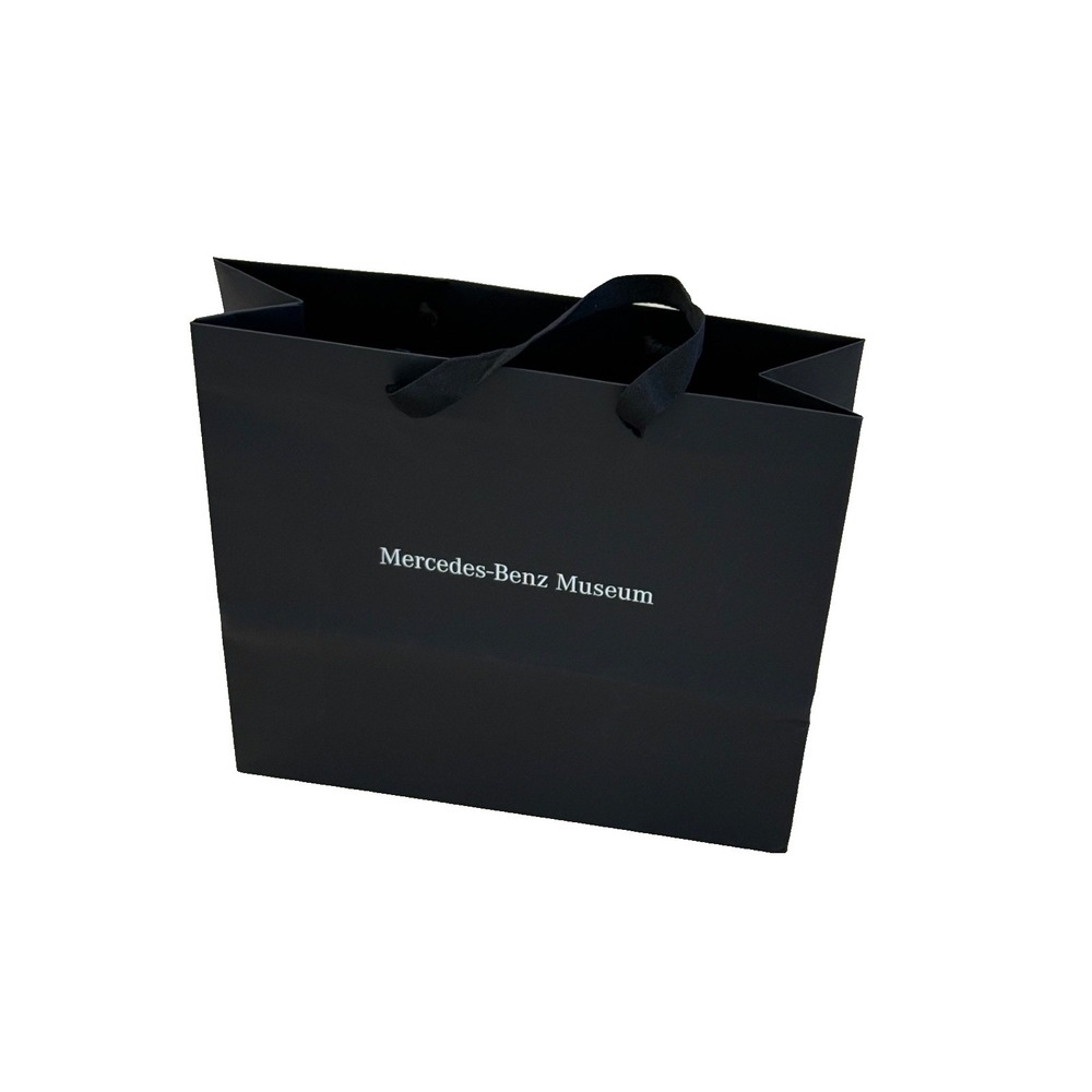 Mercedes Benz Museum‎ Shopping Large Gift Bag Stuttgart, Germany Black